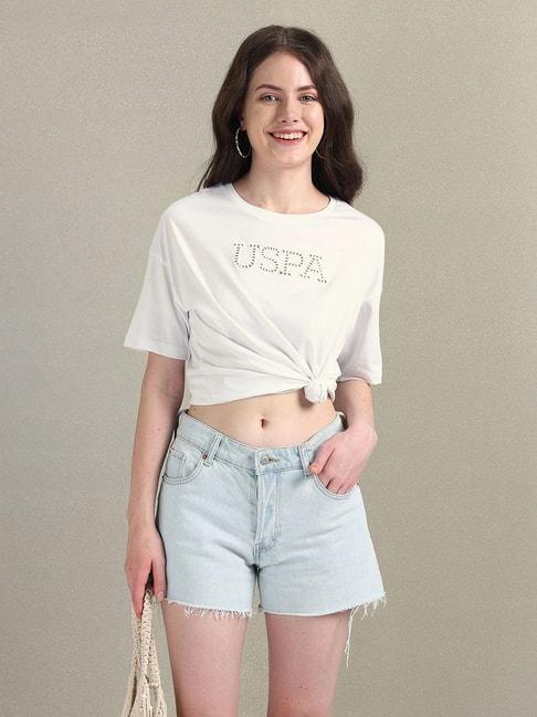 u.s.-polo-assn.-white-cotton-logo-print-crop-t-shirt