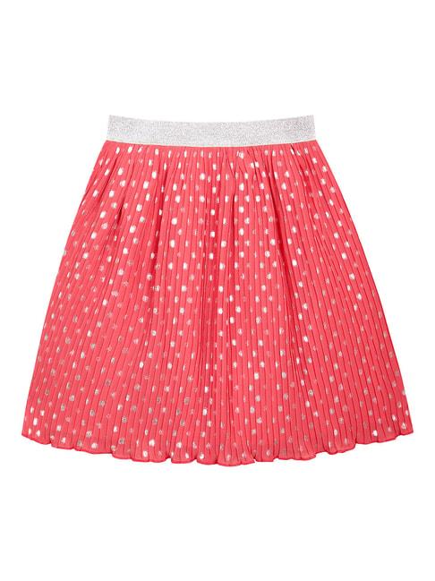 budding-bees-kids-pink-printed-skirt