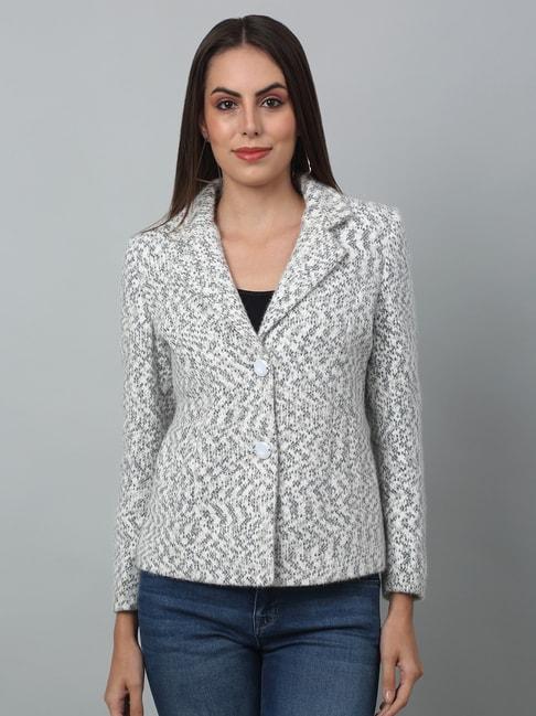cantabil-white-acrylic-textured-blazer