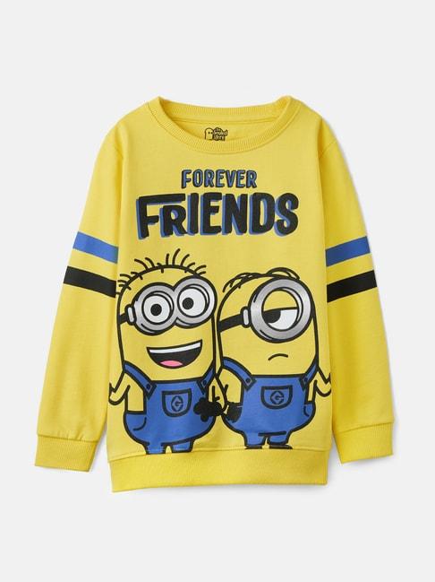 the-souled-store-kids-yellow-printed-full-sleeves-sweatshirt