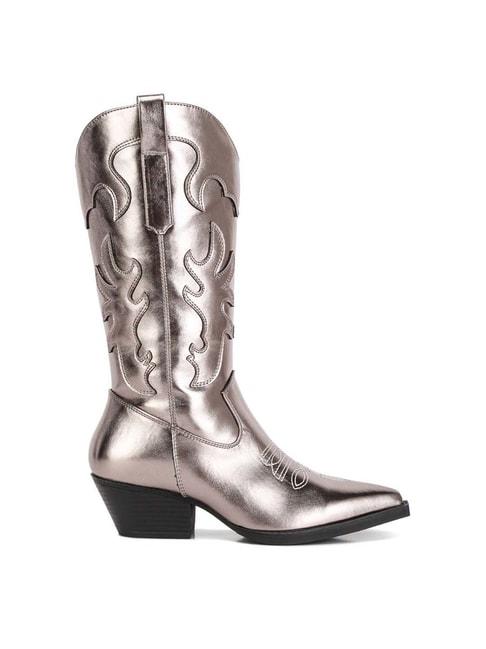 london-rag-women's-pewter-cowboy-boots