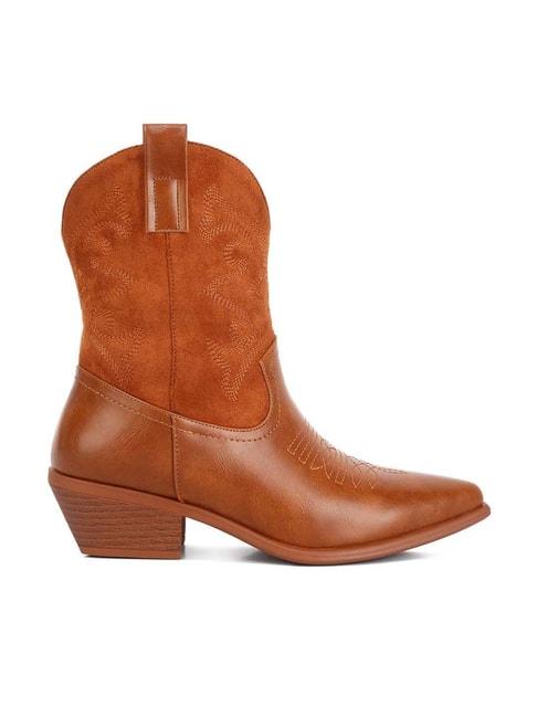 london-rag-women's-tan-cowboy-boots