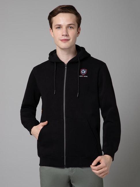 cantabil-black-regular-fit-hooded-sweatshirt