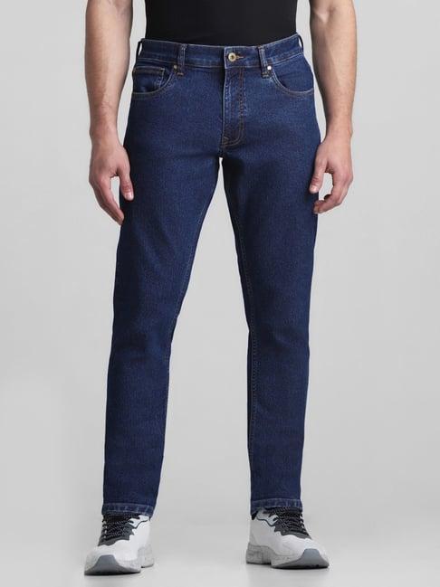 jack-&-jones-medium-blue-denim-cotton-slim-fit-jeans