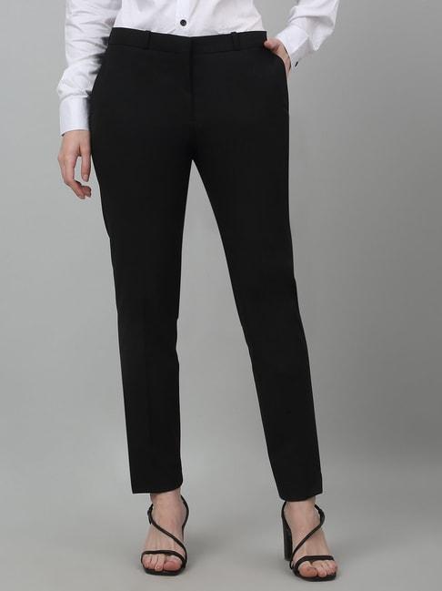 cantabil-black-cotton-lycra-regular-fit-mid-rise-trousers