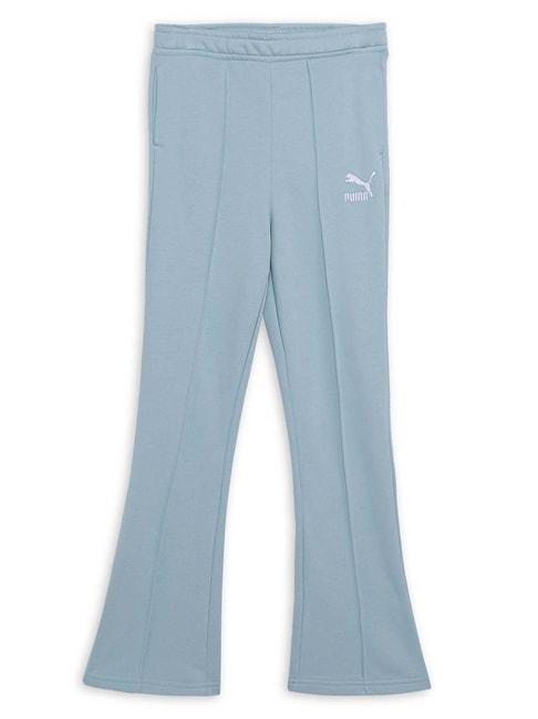 puma-kids-blue-cotton-logo-trackpants