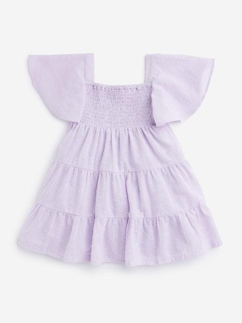 HOP Kids by Westside Lilac Tiered Dress