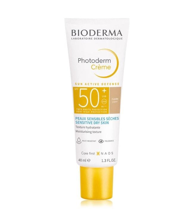 BIODERMA Photoderm Creme Teinte Claire SPF 50+ Sunscreen - 40 ml