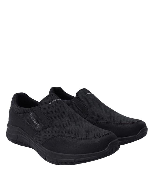 bugatti-men's-soa-black-slip-on-sneakers