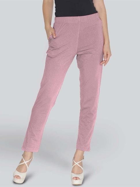 lyra-pink-cotton-ankle-length-leggings
