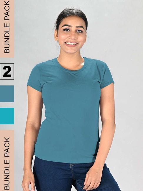 lux-nitro-blue-regular-fit-t-shirts---set-of-2