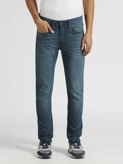 Pepe Jeans Blue Cotton Skinny Jeans
