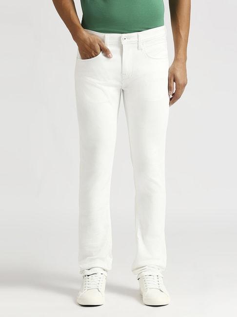 Pepe Jeans White Slim Fit Jeans