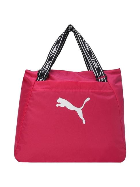 Puma Garnet Rose Logo Medium Tote Bag