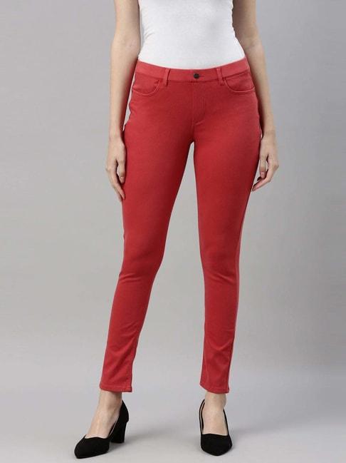 go-colors!-young-red-mid-rise-jeggings