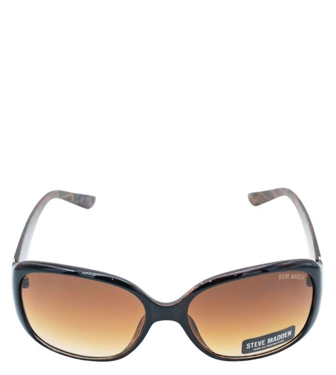 Steve Madden X17020 Brown UV Protected Square Sunglasses for Women