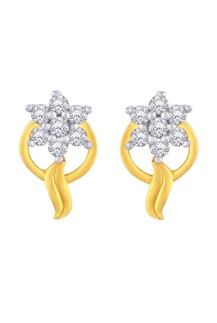Malabar Gold and Diamonds 22k Gold Earrings