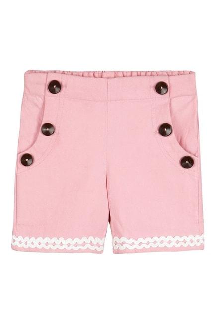 cherry-crumble-by-nitt-hyman-kids-pink-solid-shorts