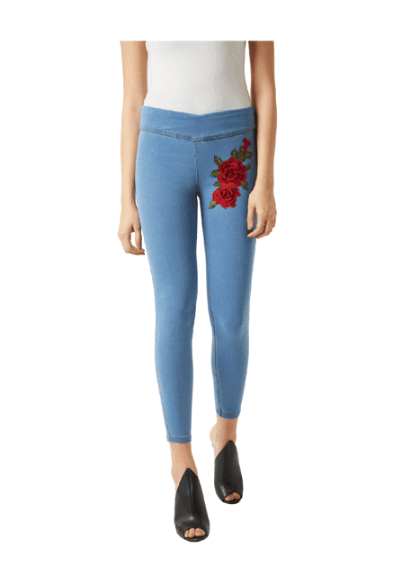 miss-chase-blue-embroidered-jeggings