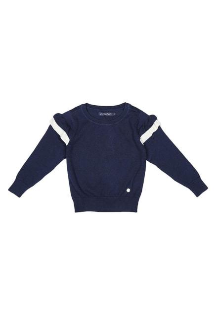 allen-solly-junior-navy-textured-sweater