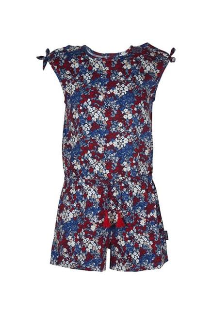 superyoung-kids-blue-printed-playsuit