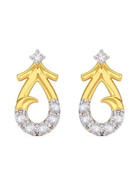 Joyalukkas 18 kt Gold & Diamond Earrings