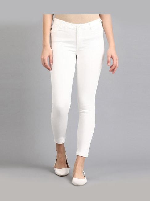 w-white-mid-rise-jeggings