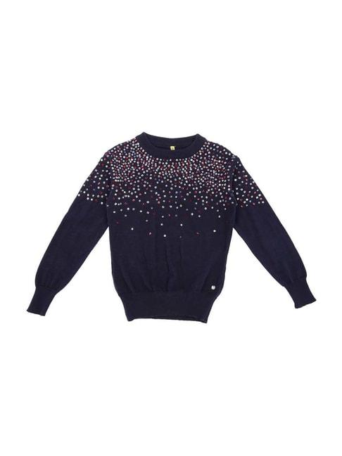 gini-&-jony-kids-navy-embellished-sweater