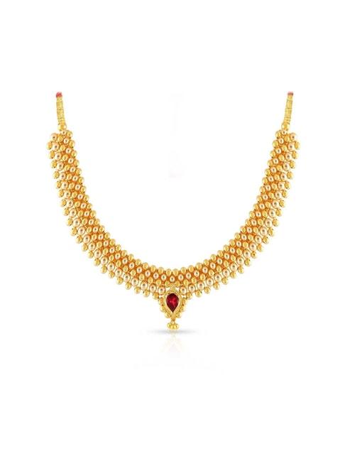 Malabar Gold and Diamonds 22k Gold Necklace for Women