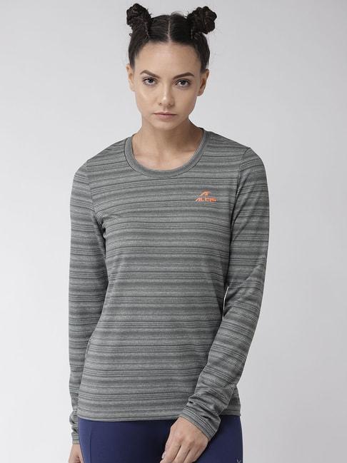alcis-grey-textured-t-shirt