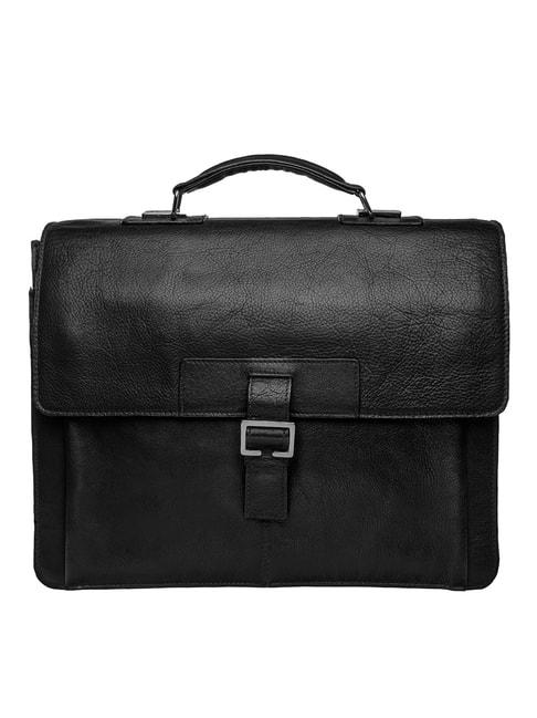 hidesign-spector-1337-black-leather-satchel-handbag
