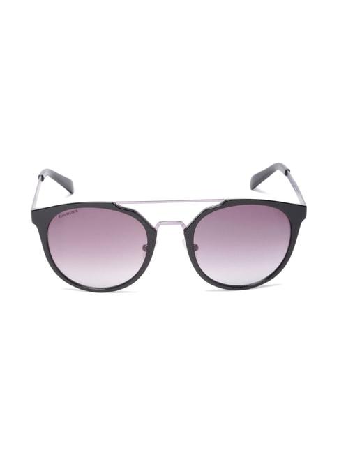 Fastrack C090BK1 Purple Round Sunglasses