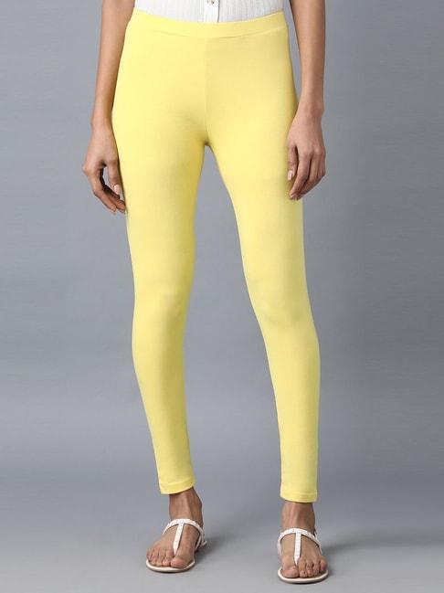 w-yellow-cotton-leggings
