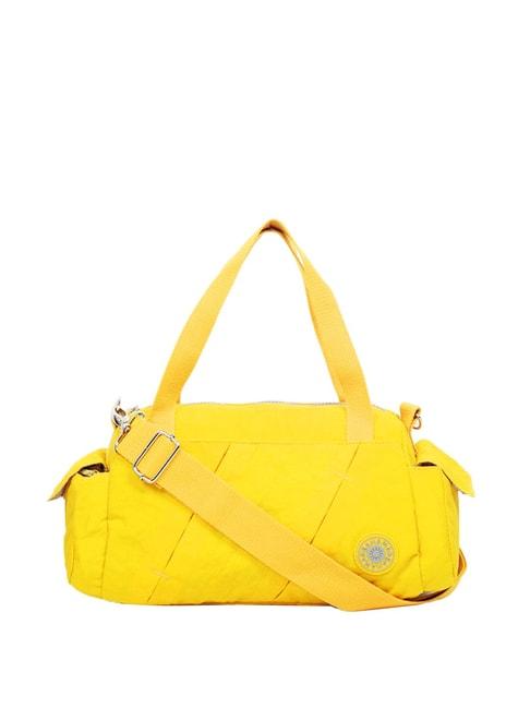 bahama-crinkle-yellow-medium-duffle-bag
