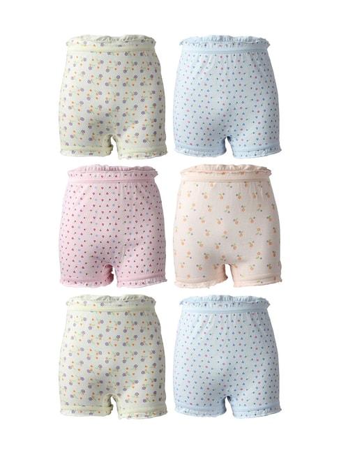 Bodycare Kids Multicolor Printed Bloomer (Pack Of 6)