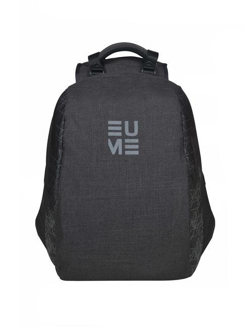 eume-26-ltrs-grey-&-black-medium-laptop-backpack