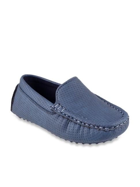 Metro Kids Navy Casual Loafers