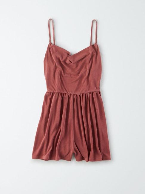 American Eagle Outfitters Red Romper