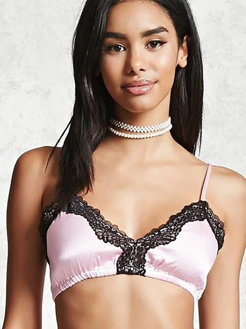 forever-21-pink-&-black-non-wired-non-padded-t-shirt-bra