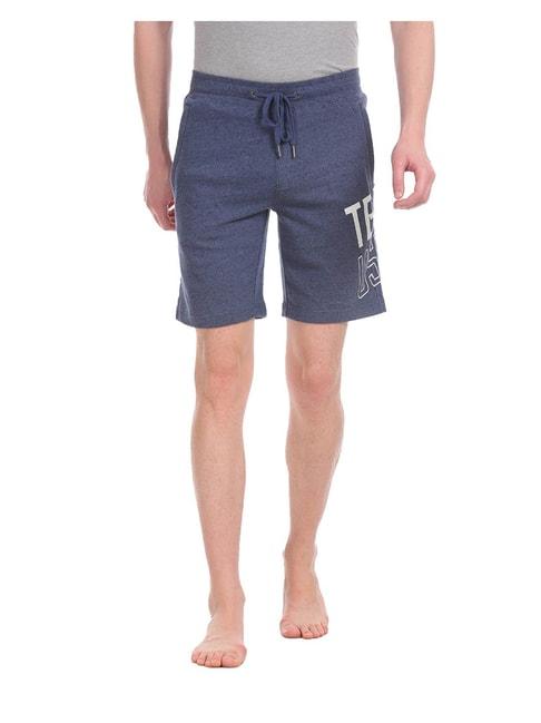 U.S. Polo Assn. Navy Printed Shorts