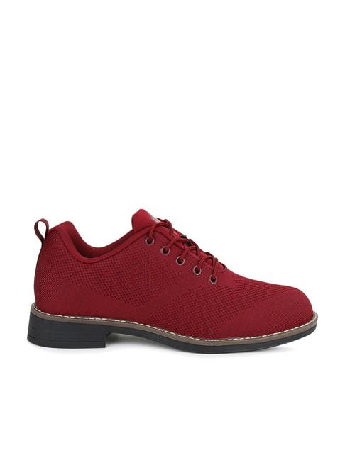 Campus Men's Classy Burgundy Oxford Shoes