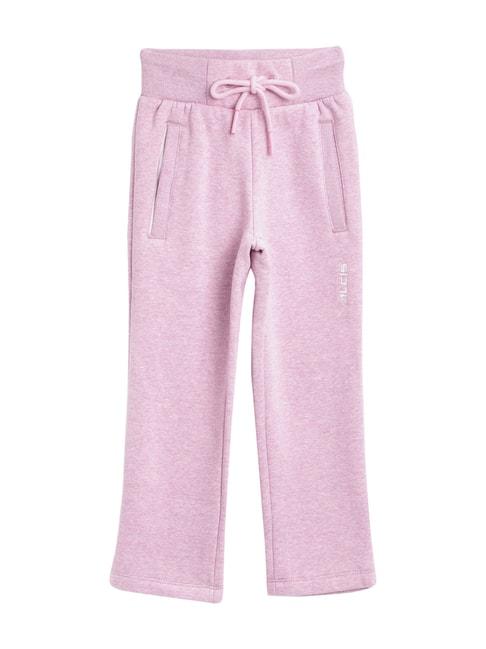 Alcis Kids Pink Cotton Trackpants