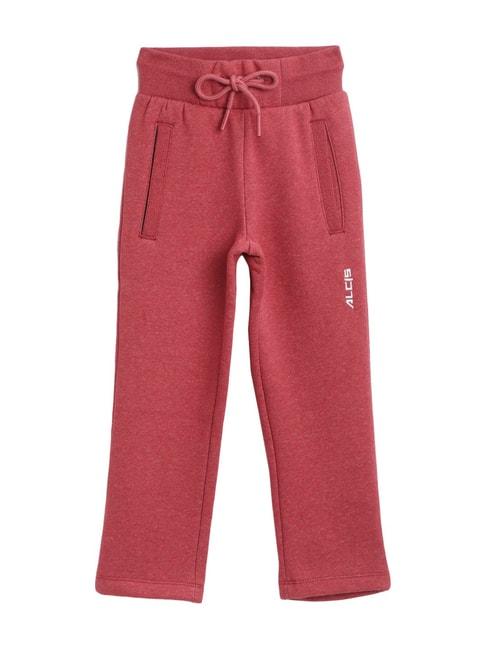 alcis-kids-red-cotton-trackpants