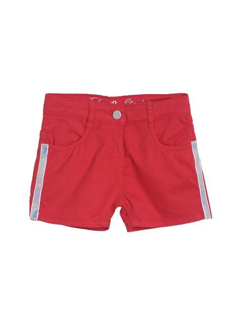 Tales & Stories Kids  Red Solid  Short