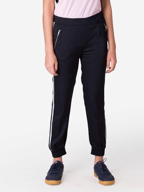Mode By Red Tape Kids Black Mid Rise Joggers