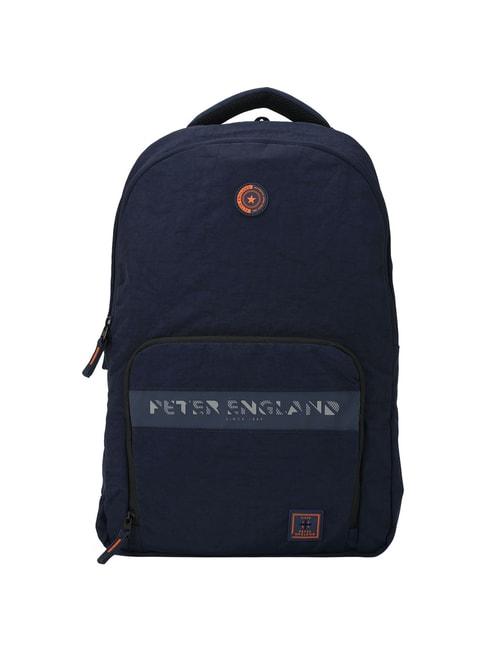 peter-england-navy-medium-backpack