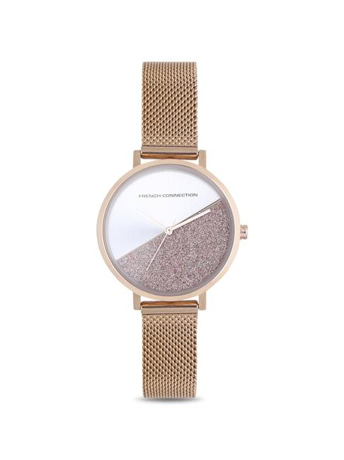 French Connection FCN0008K-R Analog Watch for Women