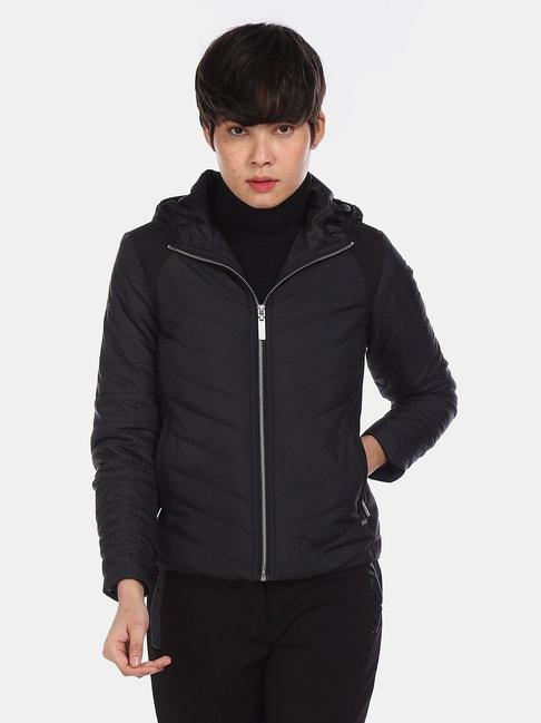 U.S. Polo Assn. Black Quilted Jacket