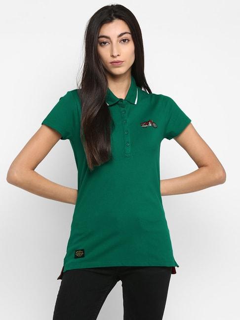 Royal Enfield Green Polo T-Shirt