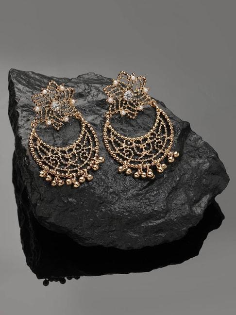 Accessorize London Golden Chand Bali Earrings